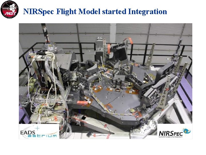 NIRSpec Flight Model started Integration 