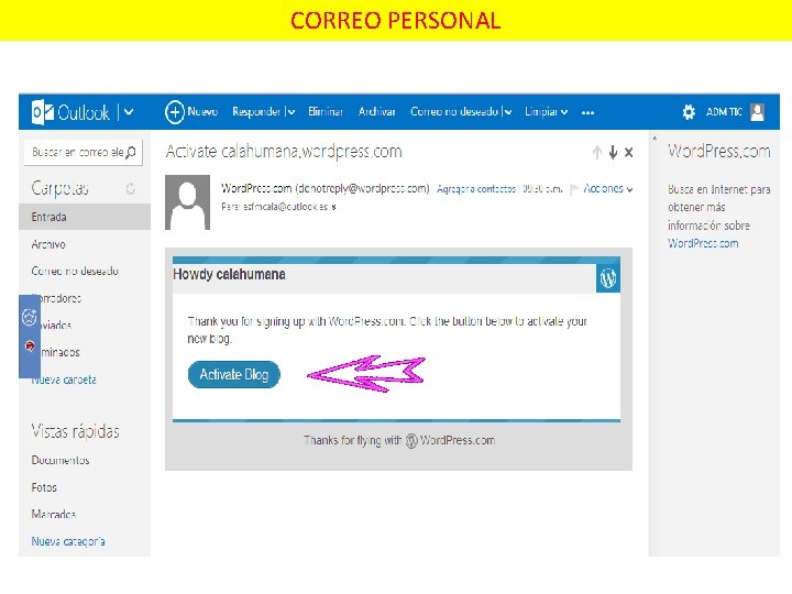 CORREO PERSONAL 