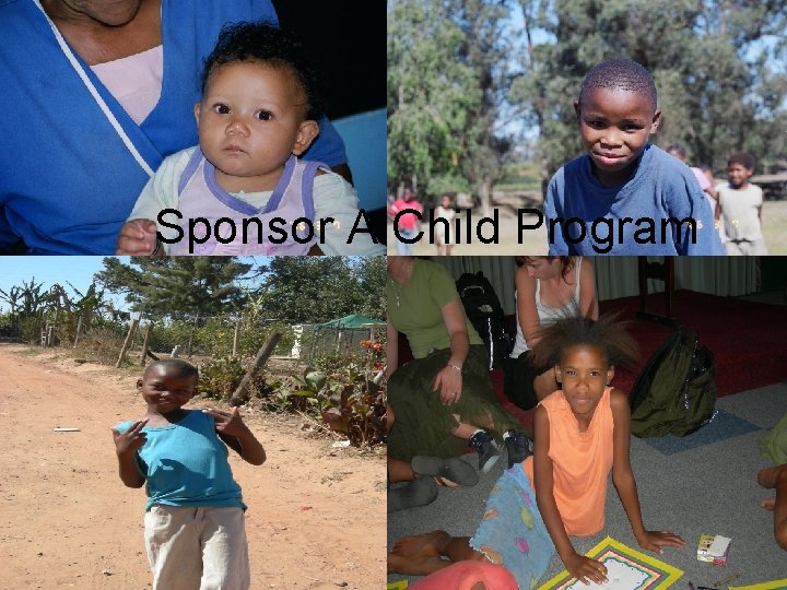 Sponsor A Child Program 