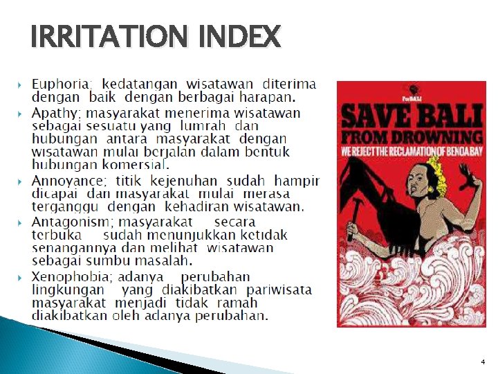 IRRITATION INDEX 4 