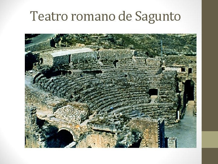 Teatro romano de Sagunto 