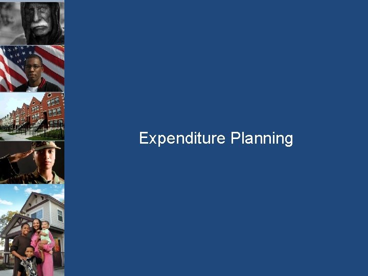 Expenditure Planning 