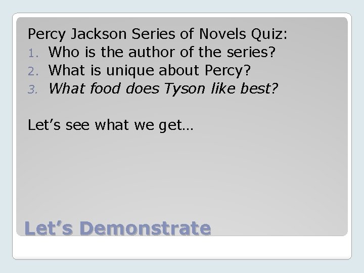 Percy Jackson Series of Novels Quiz: 1. Who is the author of the series?