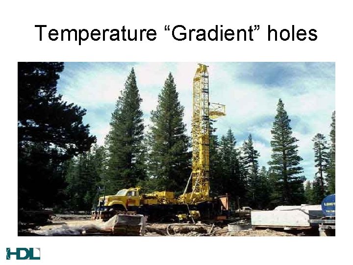 Temperature “Gradient” holes 
