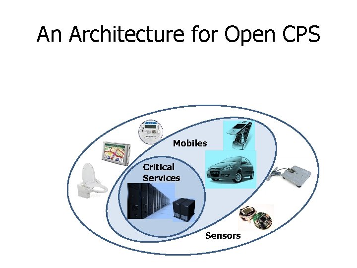 An Architecture for Open CPS Mobiles Critical Services Sensors 