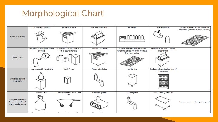 Morphological Chart 