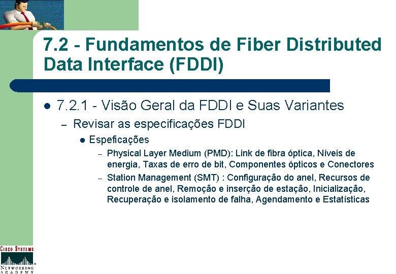 7. 2 - Fundamentos de Fiber Distributed Data Interface (FDDI) l 7. 2. 1