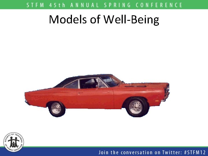 Models of Well-Being  Models of Well-Being