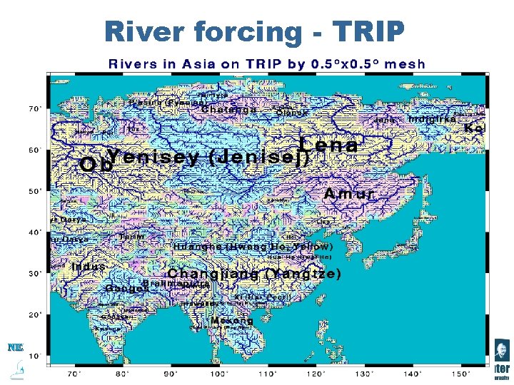 River forcing - TRIP 