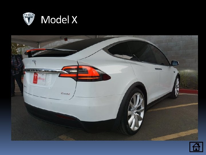 Model X Výroba od roku 2015 Crossover Koeficient odporu len 0, 24 Ťažné zariadenie