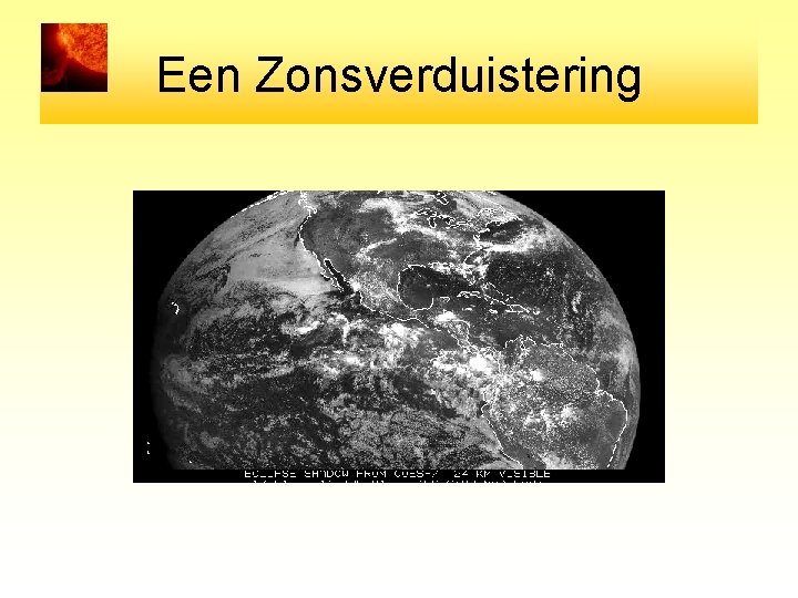 Een Zonsverduistering 