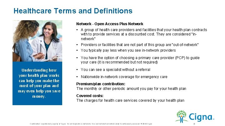 Healthcare Terms and Definitions Network - Open Access Plus Network • A group of