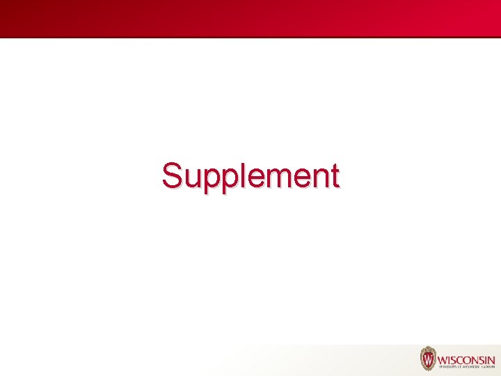 Supplement 