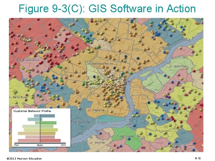Figure 9 -3(C): GIS Software in Action © 2013 Pearson Education 8 -12 