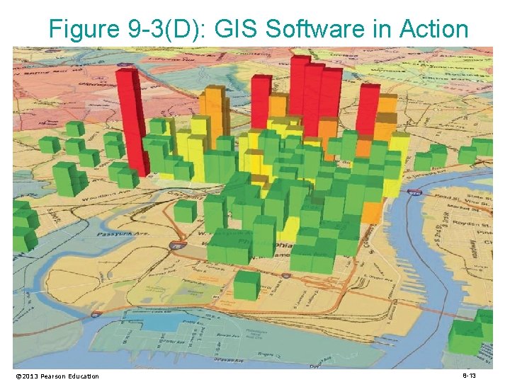 Figure 9 -3(D): GIS Software in Action © 2013 Pearson Education 8 -13 