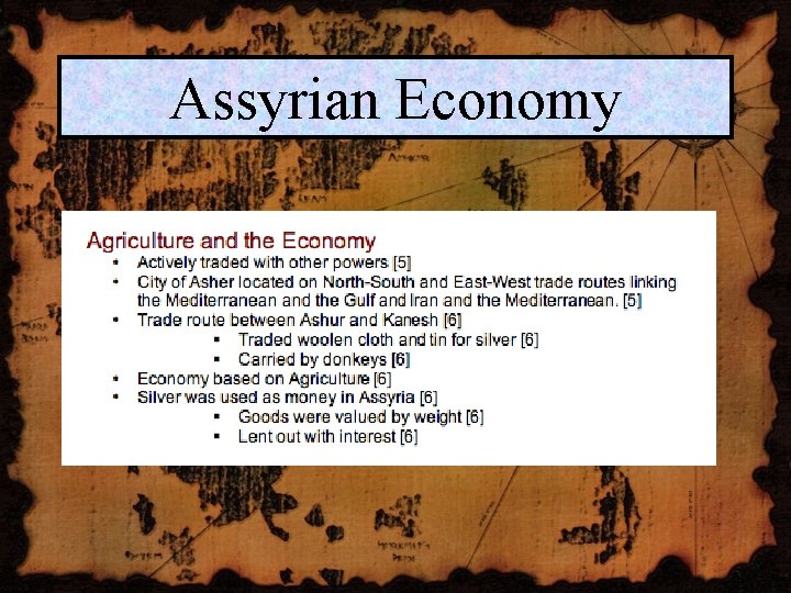 Assyrian Economy 
