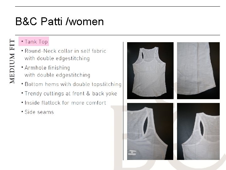 B&C Patti /women 