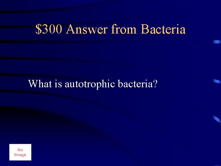$300 Answer from Bacteria What is autotrophic bacteria? 