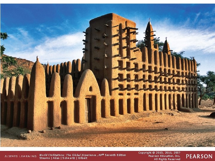 The Architecture of Faith Dogon village mosque in Kani-Kombole, Mali, west Africa. World Civilizations: