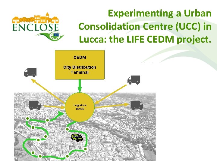 Experimenting a Urban Consolidation Centre (UCC) in Lucca: the LIFE CEDM project. CEDM City