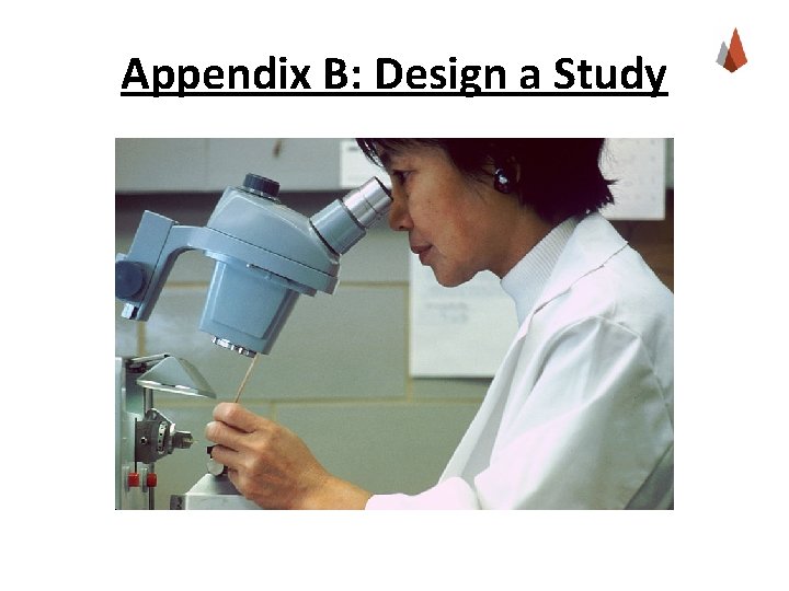 Appendix B: Design a Study 