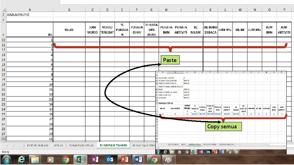 Paste Copy semua Paste Copy semua