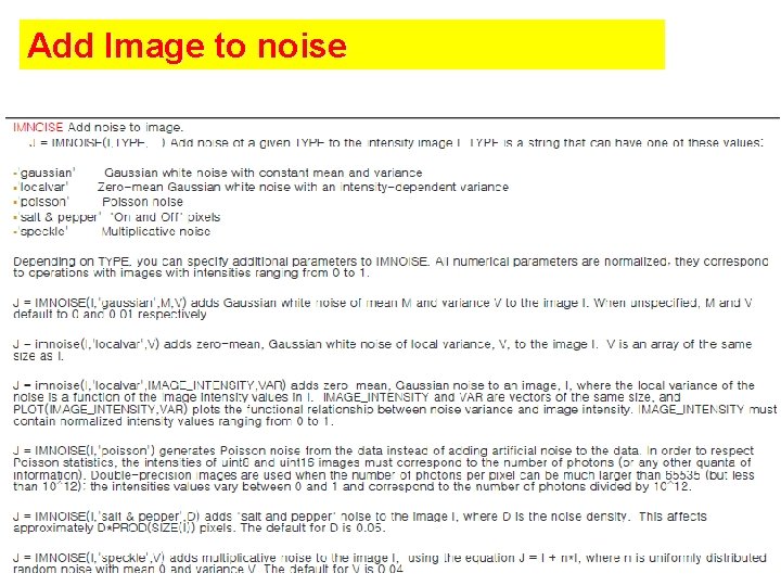 Add Image to noise 50 Add Image to noise 50