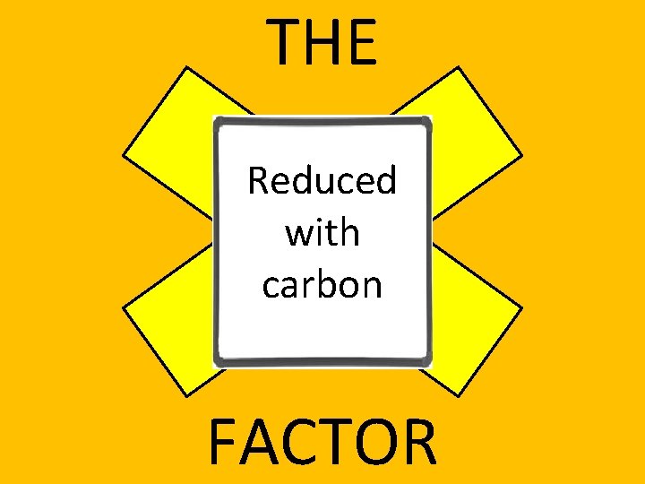 THE Reduced with COPPER carbon FACTOR 