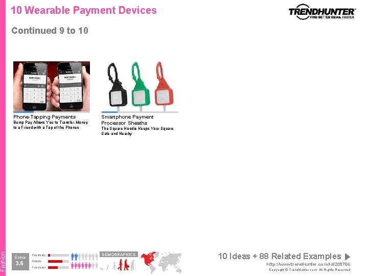 Fashion 10 Wearable Payment Devices Continued 9 to 10 Phone-Tapping Payments Bump Pay Allows