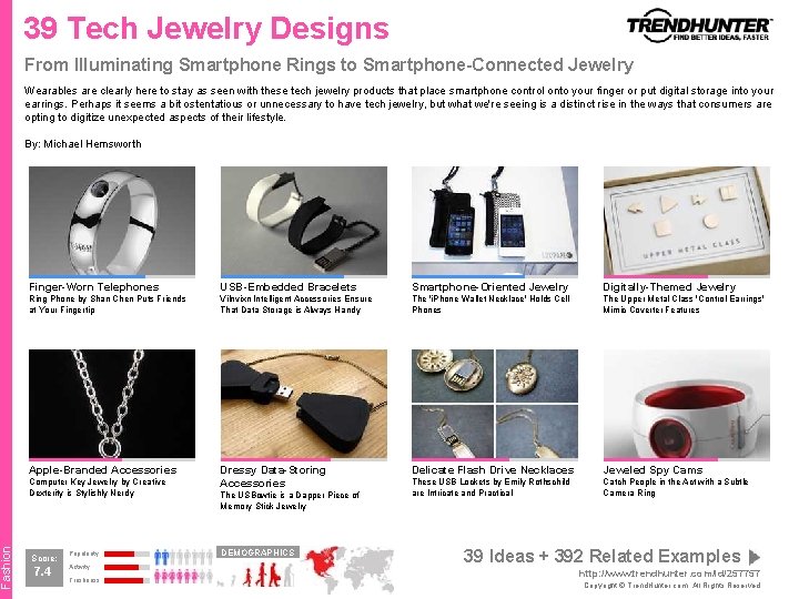 Fashion 39 Tech Jewelry Designs From Illuminating Smartphone Rings to Smartphone-Connected Jewelry Wearables are