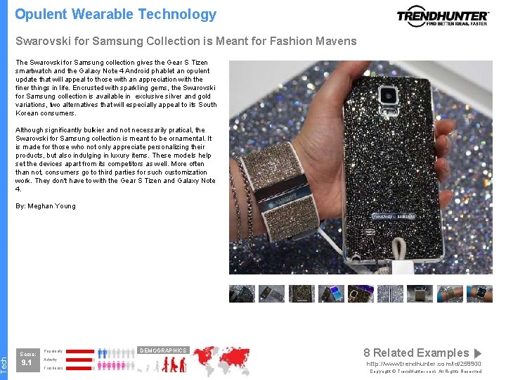 Tech Opulent Wearable Technology Swarovski for Samsung Collection is Meant for Fashion Mavens The