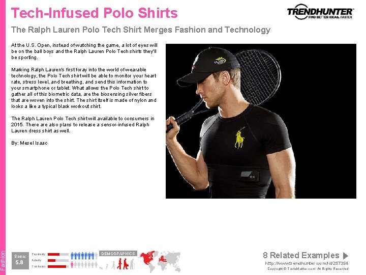 Fashion Tech-Infused Polo Shirts The Ralph Lauren Polo Tech Shirt Merges Fashion and Technology
