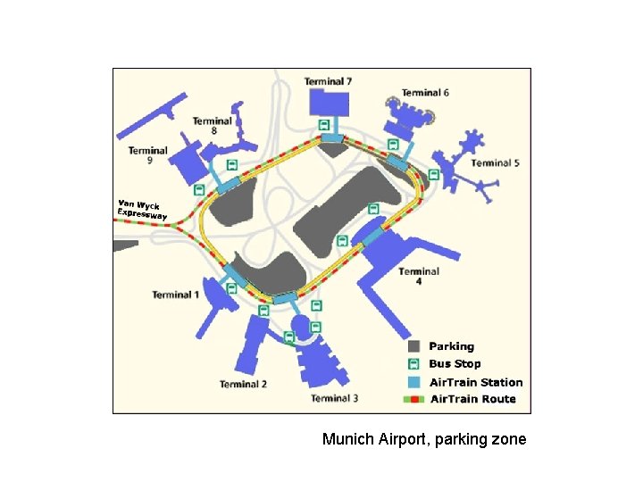 Munich Airport, parking zone 