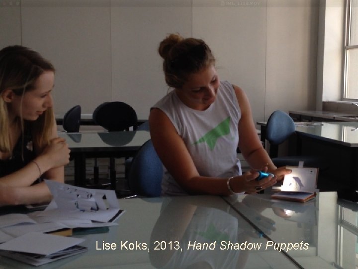 Lise Koks, 2013, Hand Shadow Puppets 