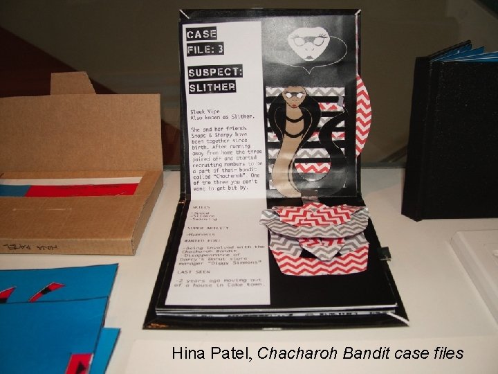 Paper-engineering elective 2014 Hina Patel, Chacharoh Bandit case files 