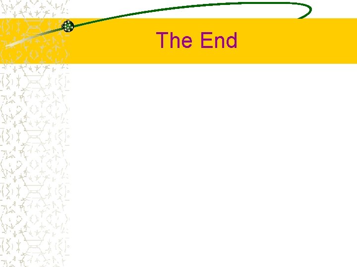 The End 