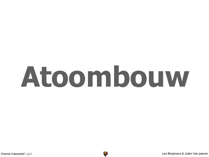 Atoombouw 