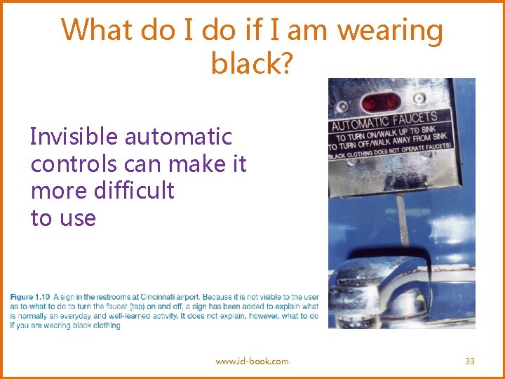 What do I do if I am wearing black? Invisible automatic controls can make