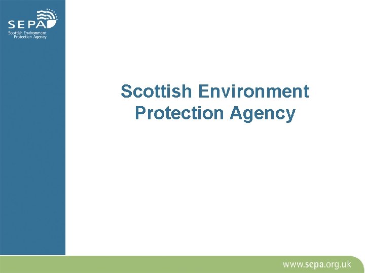 Scottish Environment Protection Agency 