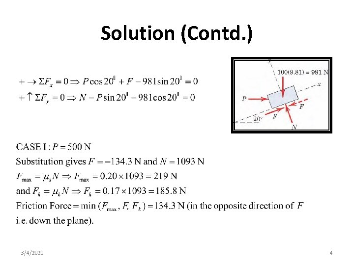 Solution (Contd. ) 3/4/2021 4 