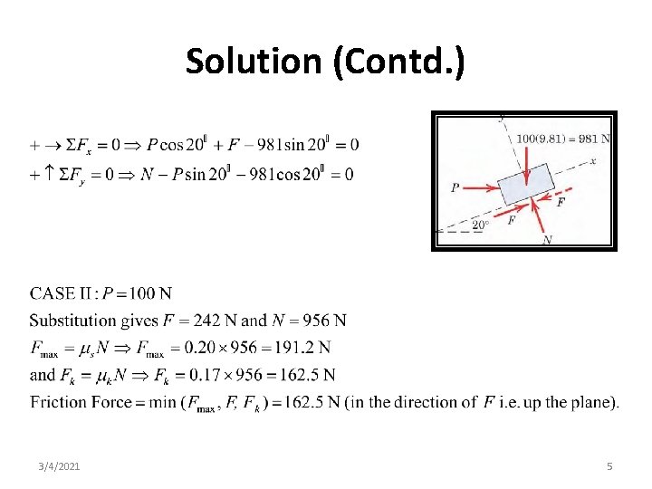Solution (Contd. ) 3/4/2021 5 