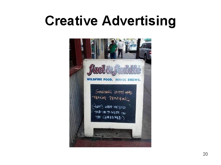Creative Advertising 20 
