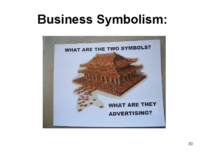Business Symbolism: 30 