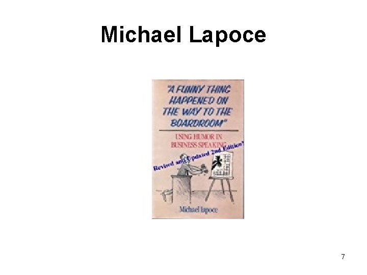 Michael Lapoce 7 