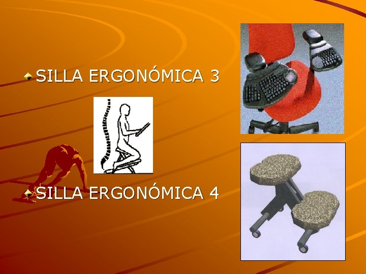 SILLA ERGONÓMICA 3 SILLA ERGONÓMICA 4 