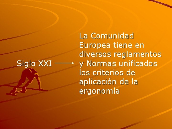Siglo XXI La Comunidad Europea tiene en diversos reglamentos y Normas unificados los criterios