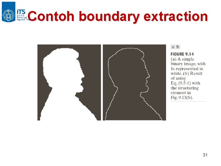 Contoh boundary extraction 31 