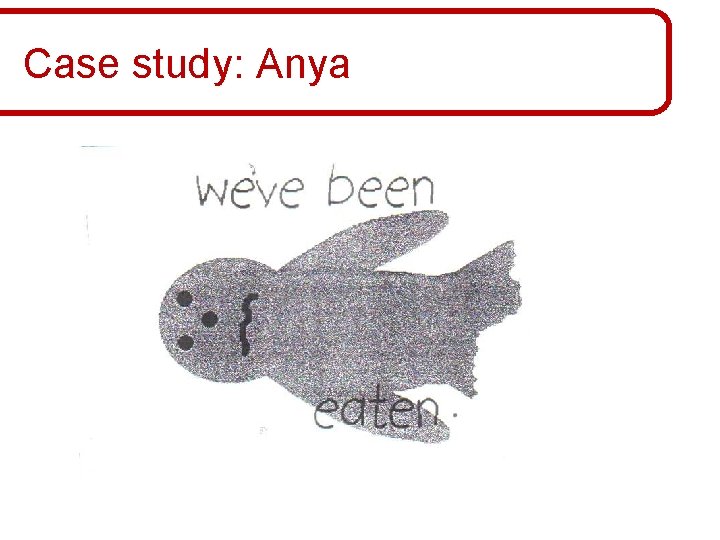 Case study: Anya Case study: Anya