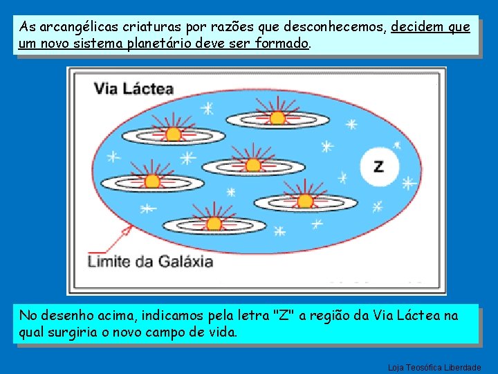 As arcangélicas criaturas por razões que desconhecemos, decidem que um novo sistema planetário deve