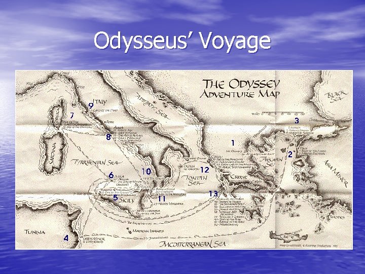 Odysseus’ Voyage 